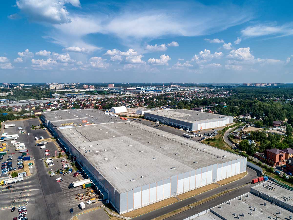 Industriedach